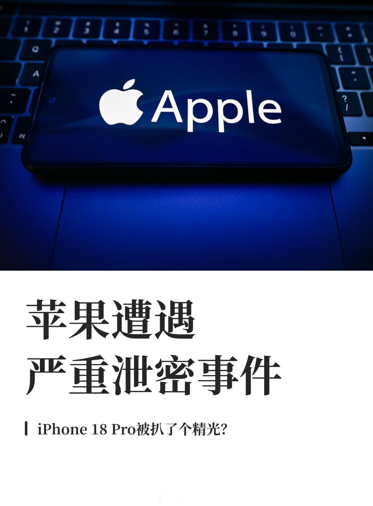 iPhone18Pro遭泄密塔塔电子刚被苹果推成印度主力代工厂，结果，630GB