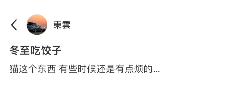 猫猫：冬至就是要吃“脚”子[春游家族] ​​​