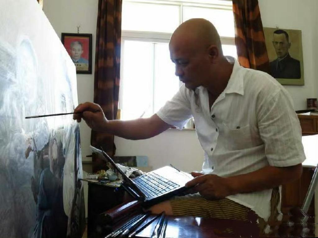 ‼️ 张东，（1966—2026）圆明园派画家，中国当代艺术圈特定历史时期（圆明