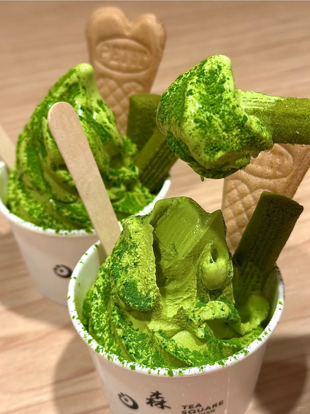 🇯🇵大阪梅田吃到了人生抹茶冰淇淋