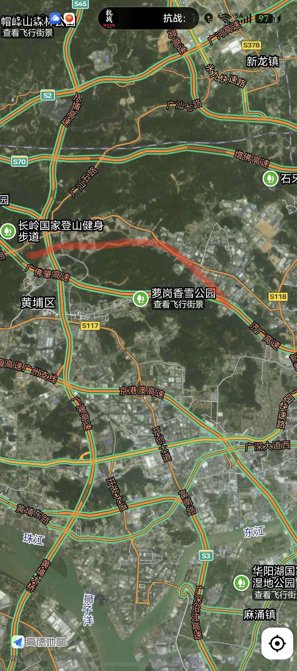 广惠高速公路10车道扩建开始了。
全段只有一个隧道，就是萝峰隧道。
我非常不理解