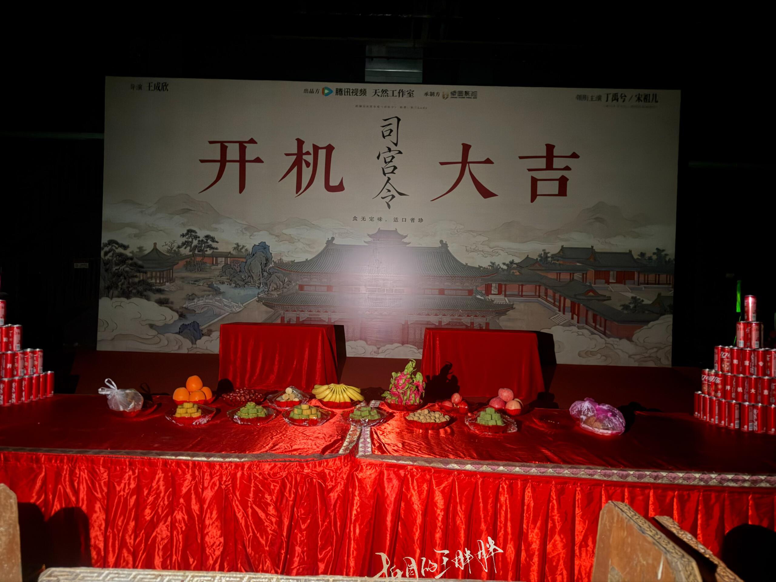 司宫令明天开机，小丁有福了，可以被祖鹅带飞 不知道在拒什么....谁有一番实绩很