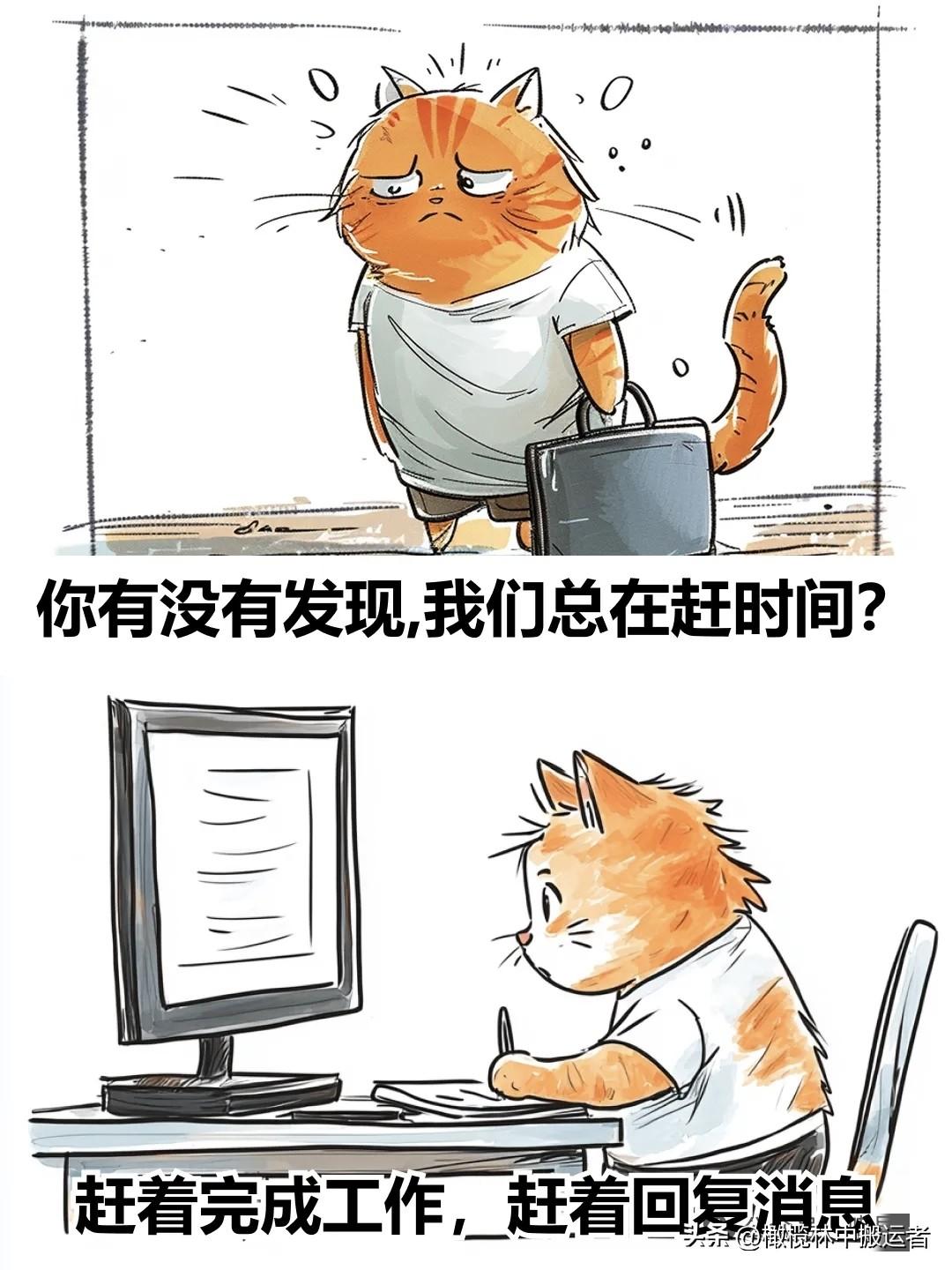 治愈漫画 I 解决内耗的办法：凡事，慢下来日常治愈漫画 治愈系漫画 不内耗技巧