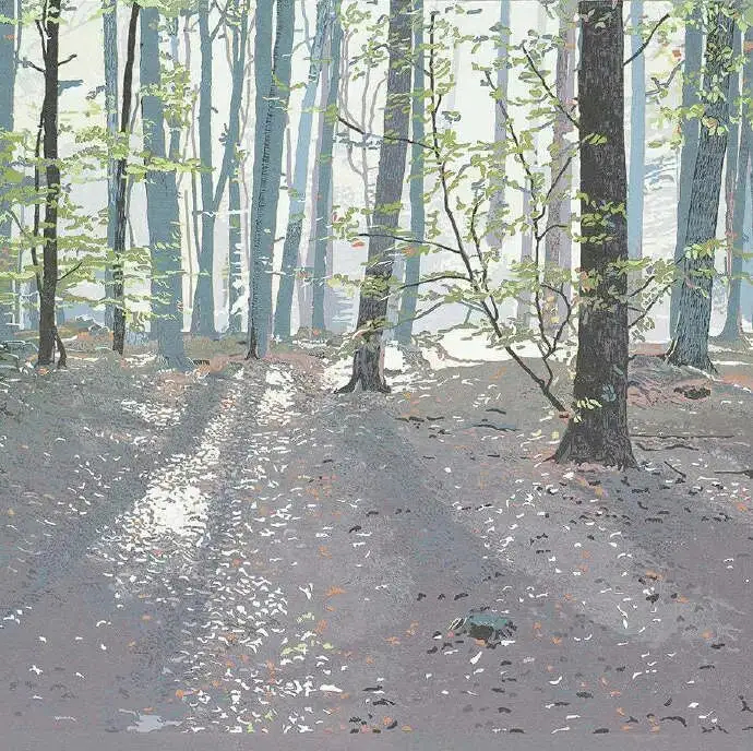 Grietje Postma是一位荷兰木版画与插画艺术家，尤以木版画和插画设计见