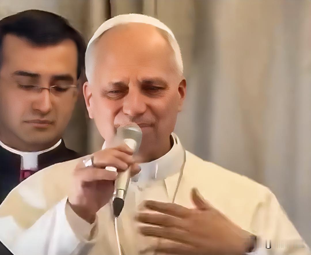 教皇利奥:“几天前我在和平祈祷会上发表的演讲，是两周前准备的，远早于总统对我本人