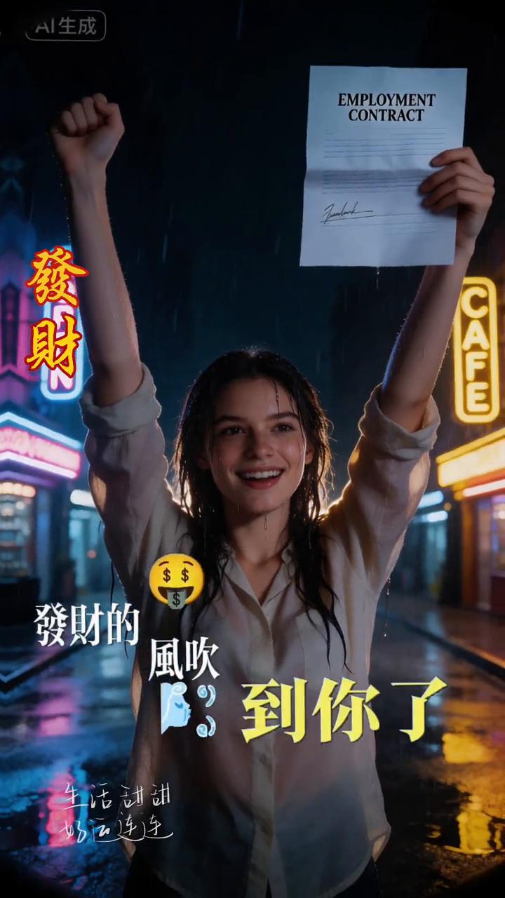 生活动甜，好运连连。
发财的风吹到你了，好运正在派送。我的2026年一定很哇塞，