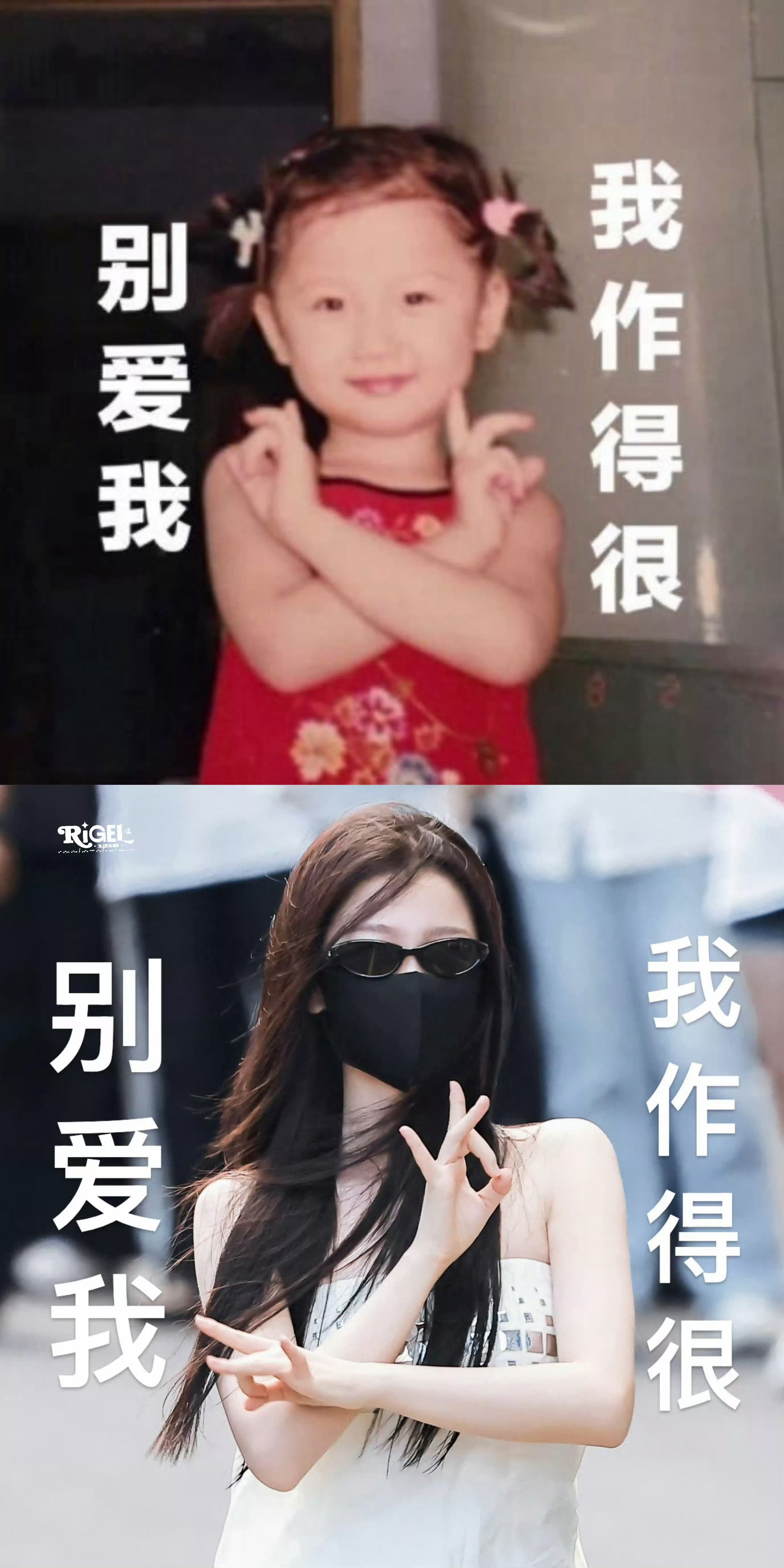 我不行了贝塔姐把这两张p一起好萌吧 
