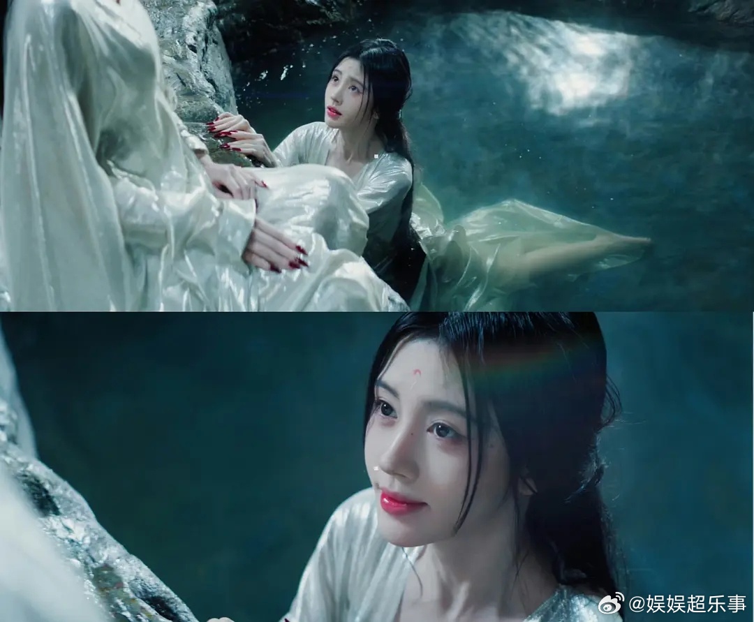 这段是在干嘛 单看图让我怀疑郭敬明是不是想再让鞠婧祎拍一段张曼玉青蛇 