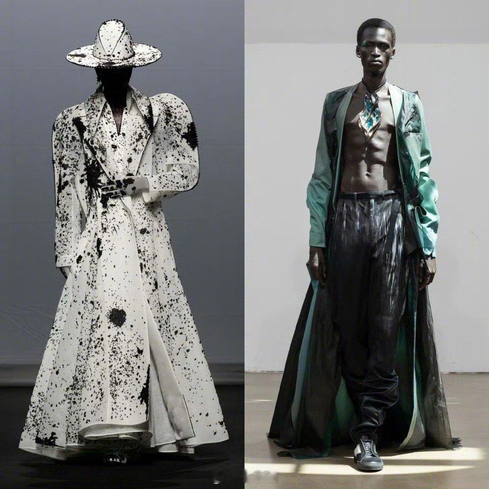 刘宇宁高定男星首穿omg妈妈我看见衣服架子啦 ​​​