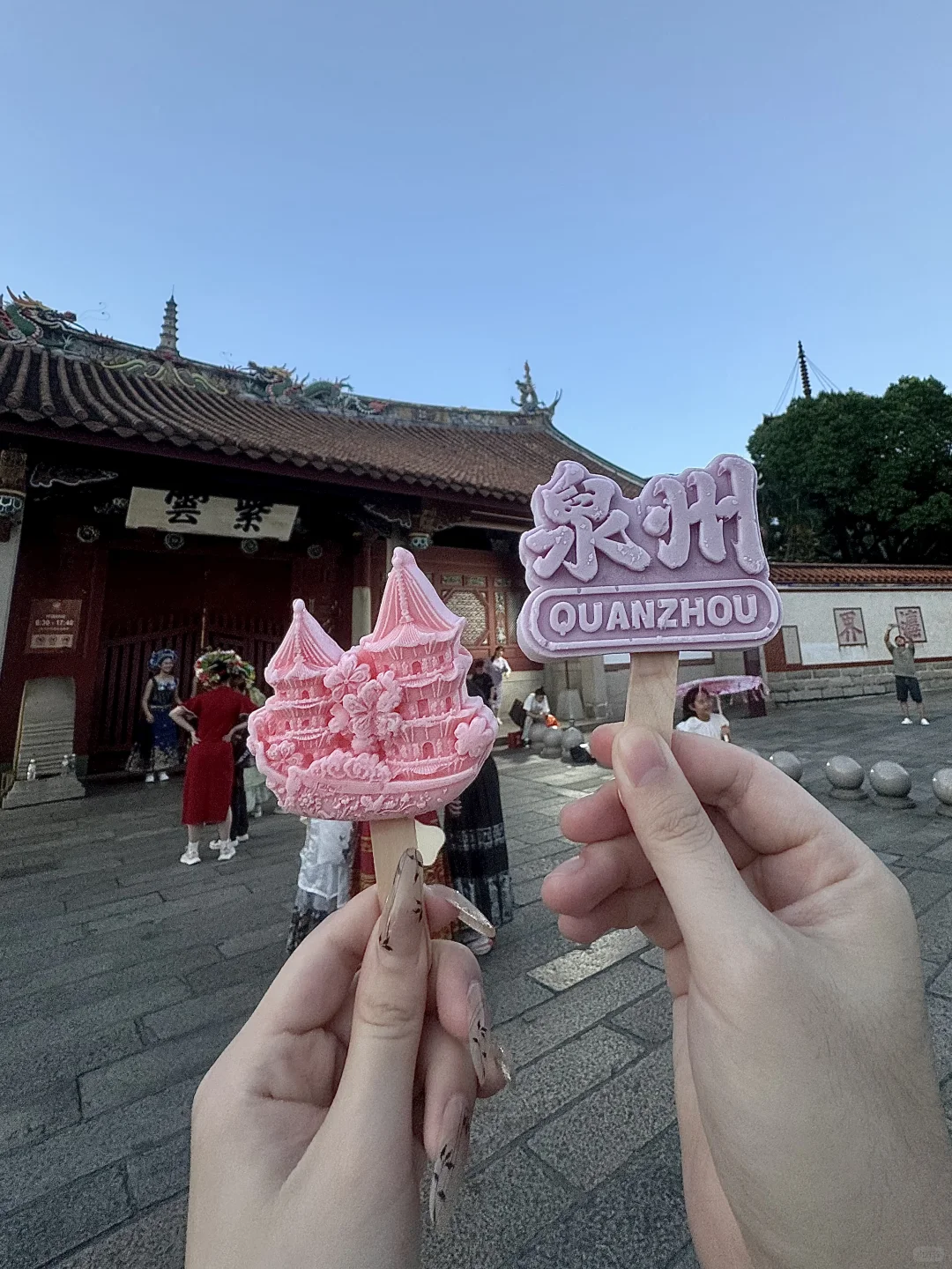 想看看你们手机里的全国各地的文创雪糕！