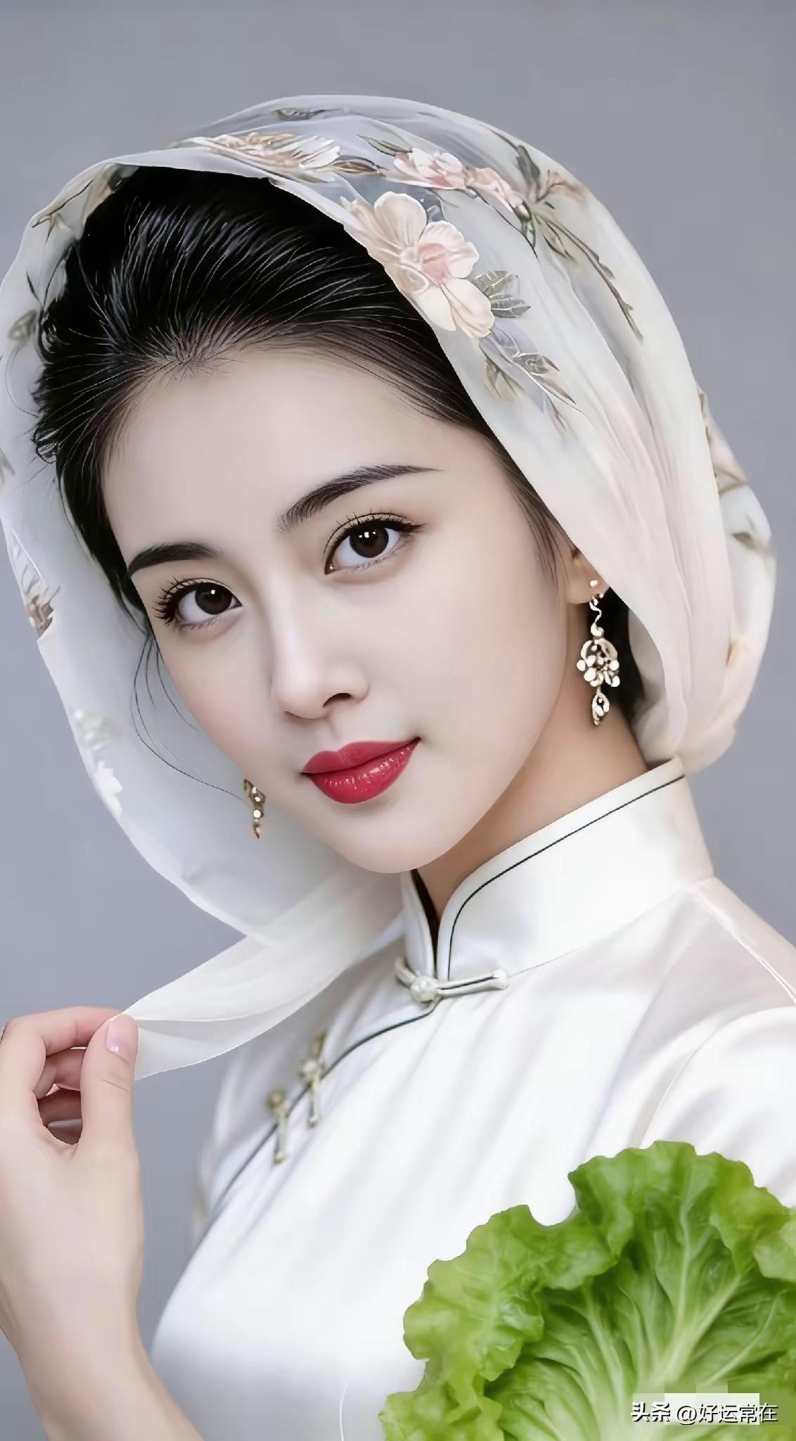 仄平平仄）眼含星子，
平仄仄平）眉似笔毛。
横批：《星子与笔毛》