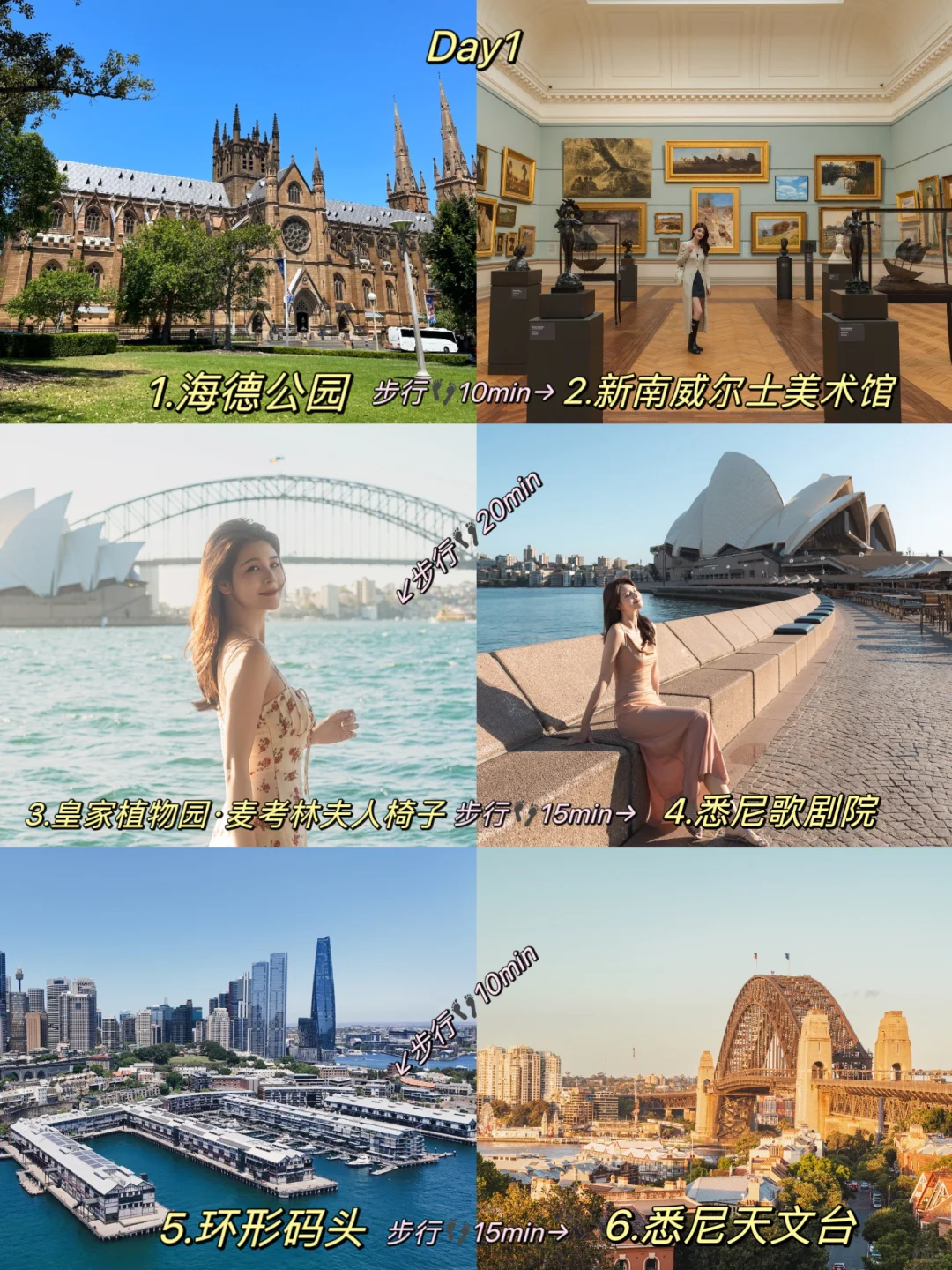 悉尼🇦🇺绝美citywalk路线看这一篇就够了