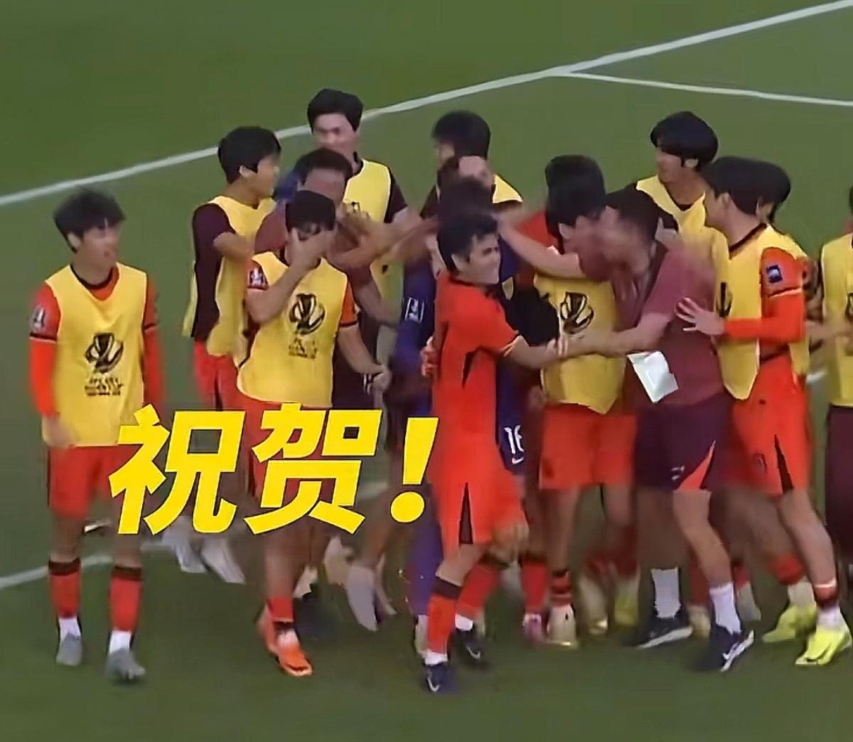 这一夜属于中国U23男足。他们把死守贯彻到底，把奇迹握在手中。U23亚洲杯1/4