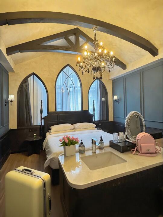 138💰在长沙！！住进欧式公主酒店😭