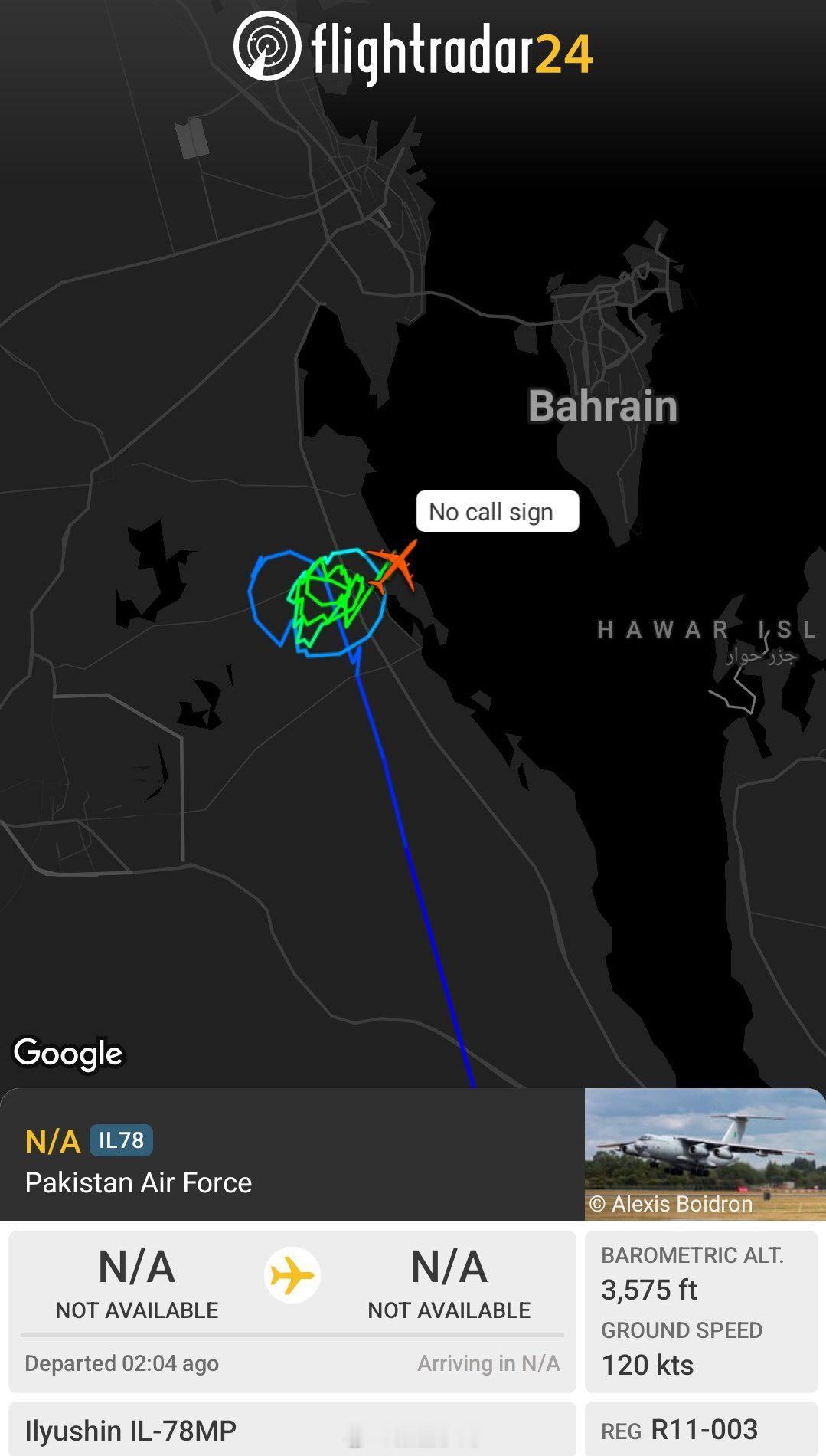 中东局势   巴基斯坦空军部署到沙特协防的部队至少包括2架IL-78加油机和2架