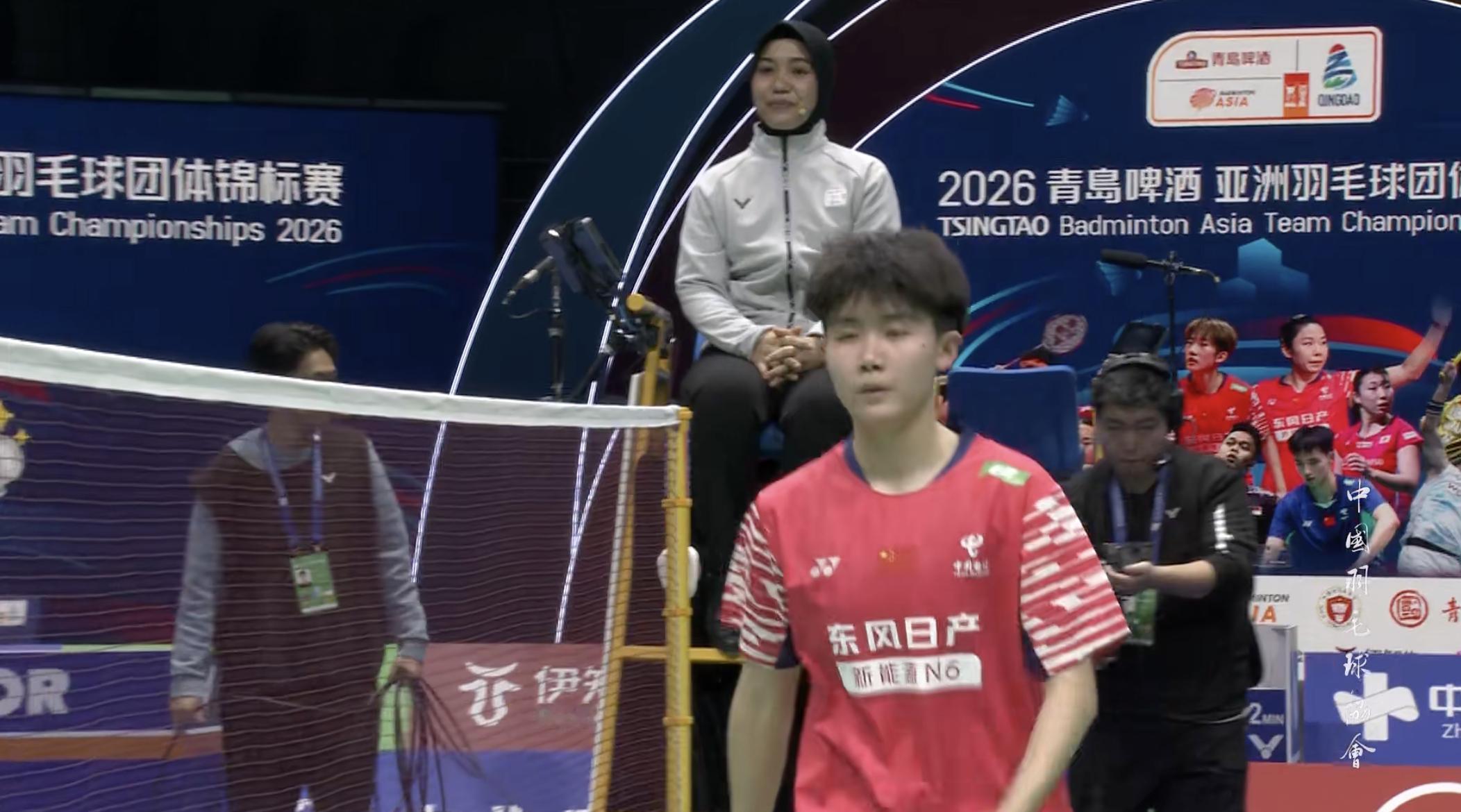 2026亚洲羽毛球团体锦标赛【女团W组：中国🇨🇳 4-1 🇲🇾马来西亚】