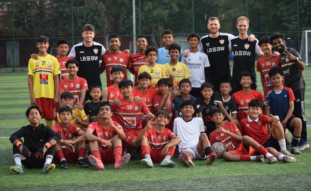 斯图加特在印度苏德瓦足球俱乐部看到足球发展前景2024年底，斯图加特与目前征战印
