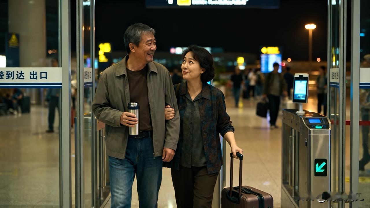 哥们，如果你老婆出差一个人晚上10的飞机回来，你会去接机吗？
 
前几天跟哥们喝