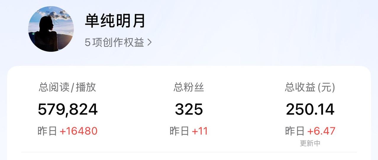 家人们！谁懂啊！昨天打开头条看收益，直接给我整精神了——6.47元！虽然钱不多，