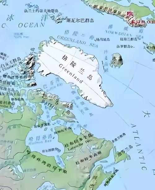 一段虚构的大国对话最近在网络上流传开来，对话中美国宣称格陵兰岛是“我们家的”，中