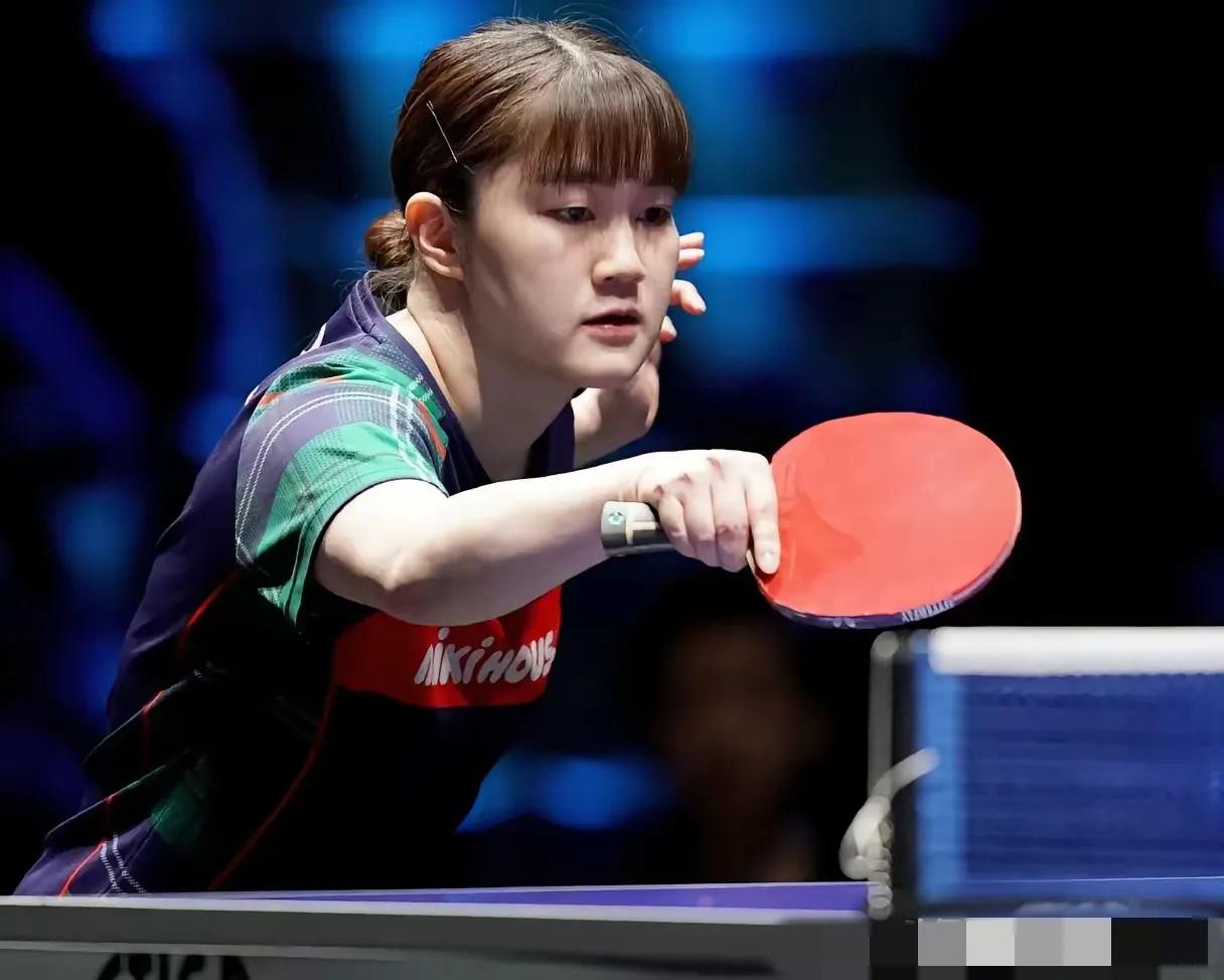 中国人最喜欢的日本女乒队员大藤莎月获得女子单打冠军可谓实至名归，理所当然，水到渠