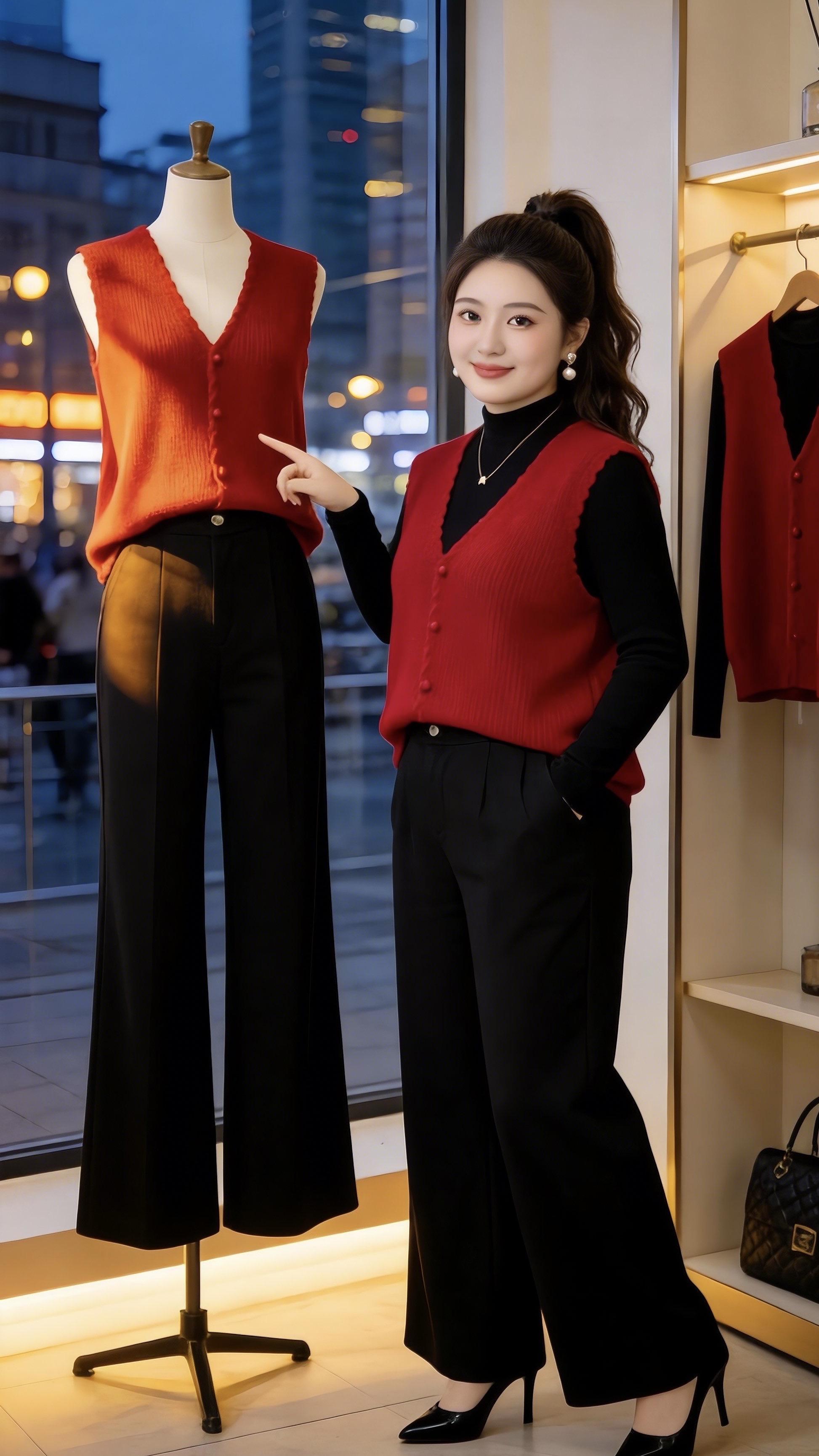 大码女装 过年穿什么 开启我的2026穿搭第一弹谁还没穿上马年限定穿搭...