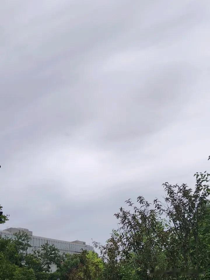 你手机相册里最美的天空照是什么6月，华中科技大学校园里的天空。