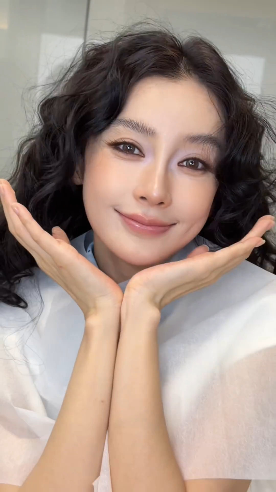 杨单给angelababy化的复古摩登妆angelababy摩登复古妆angel