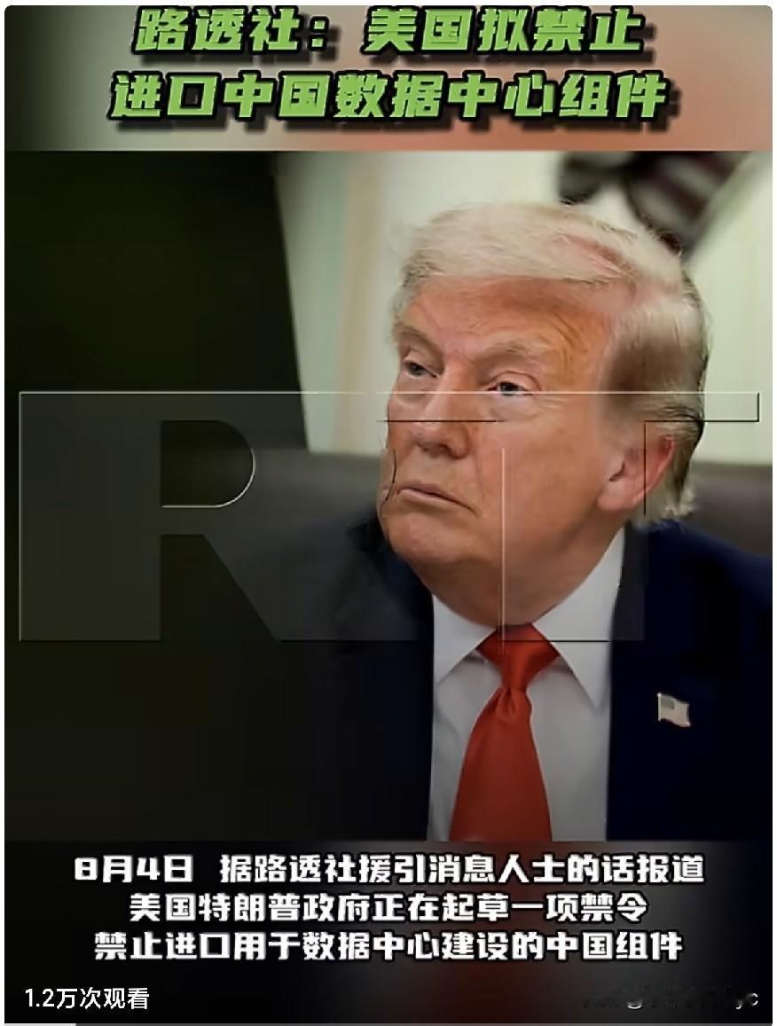 8月4日，据路透社援引消息人士的话报道，美国特朗普政府正在起草一项禁令，禁止进口