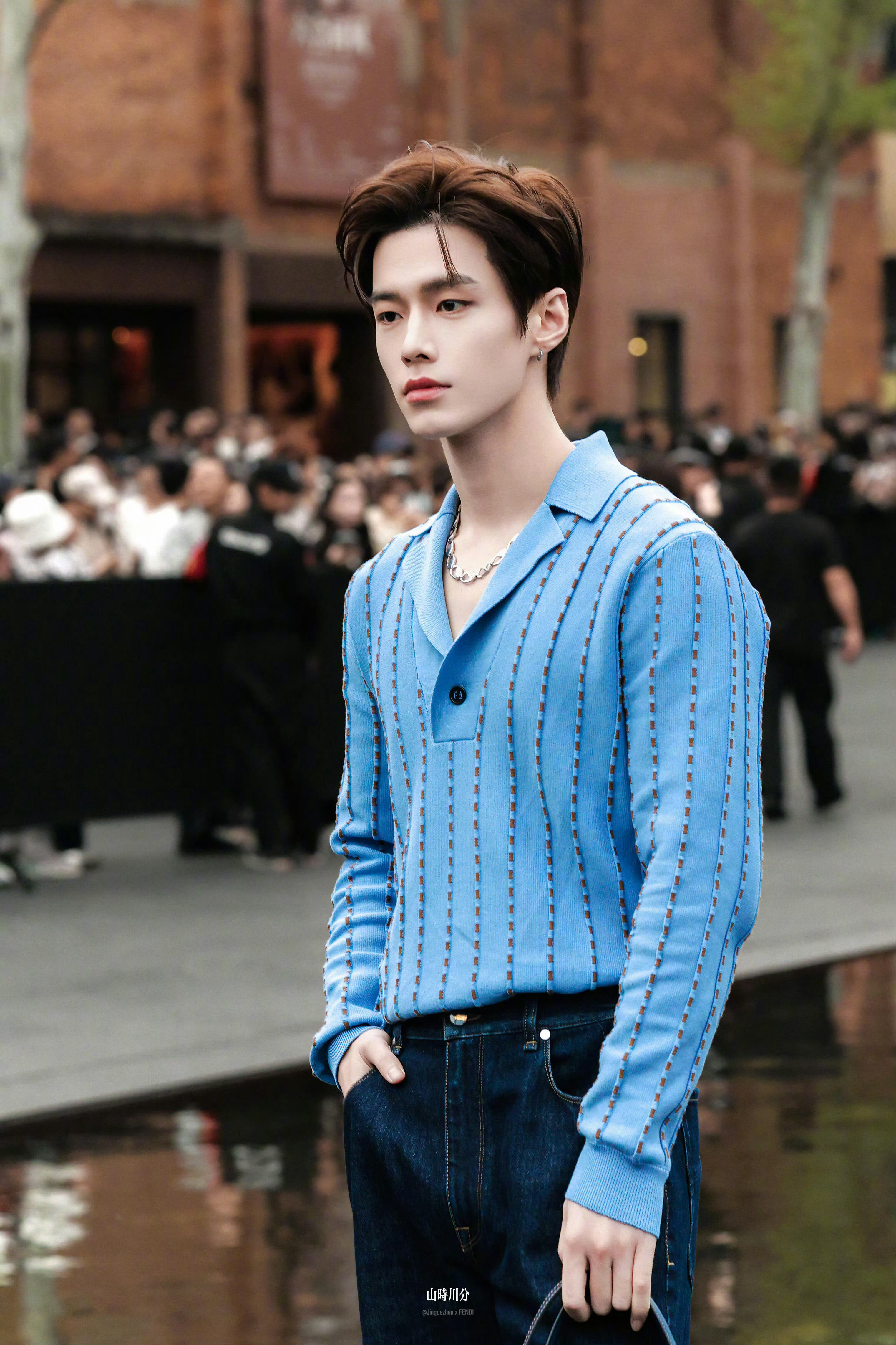 出席fendi线下活动艺人 ✨何与、孟子义、宋雨琦、曾舜晞状态超级好的四张脸 
