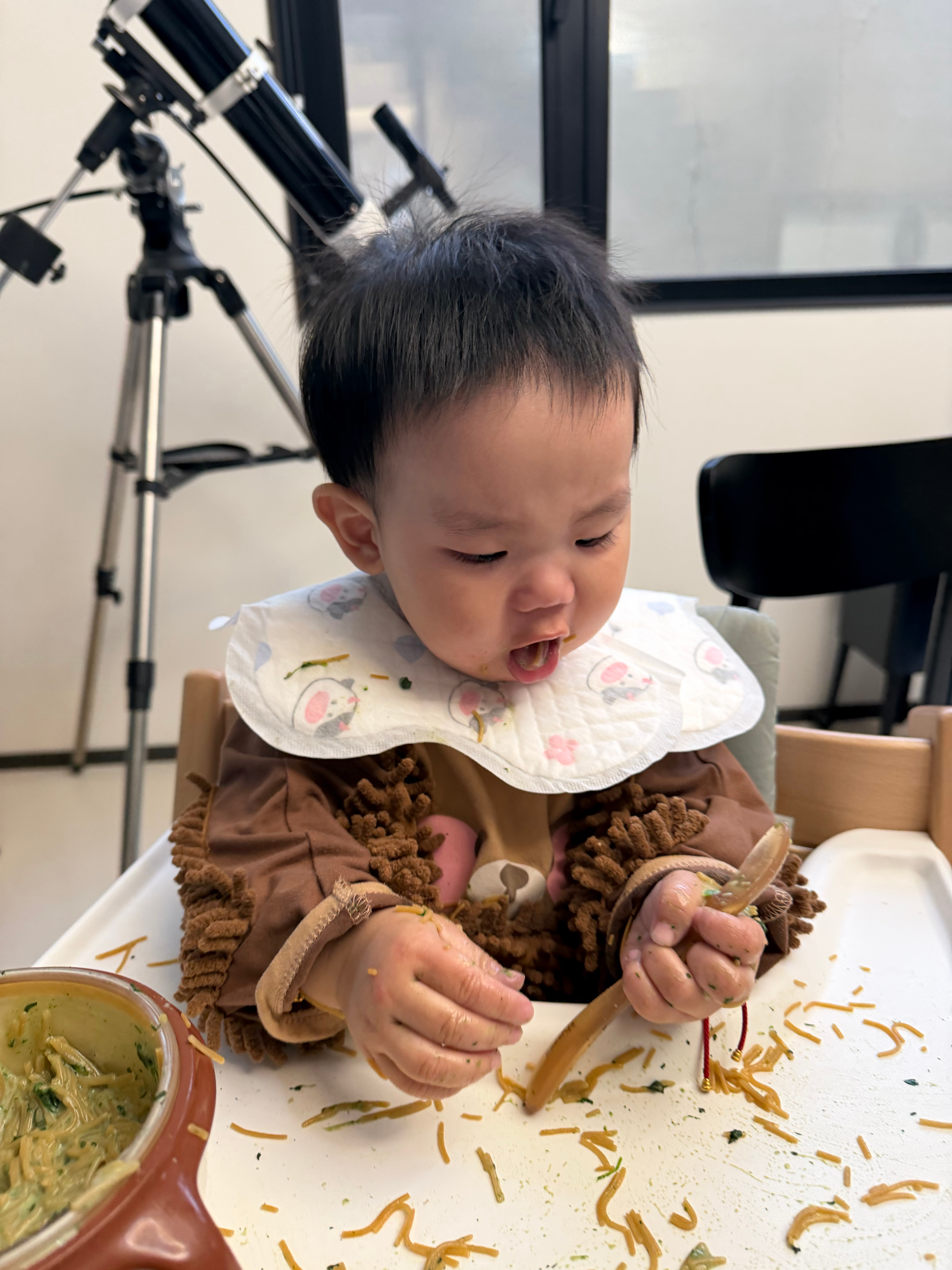 做的辅食太难吃 给儿子吃吐了