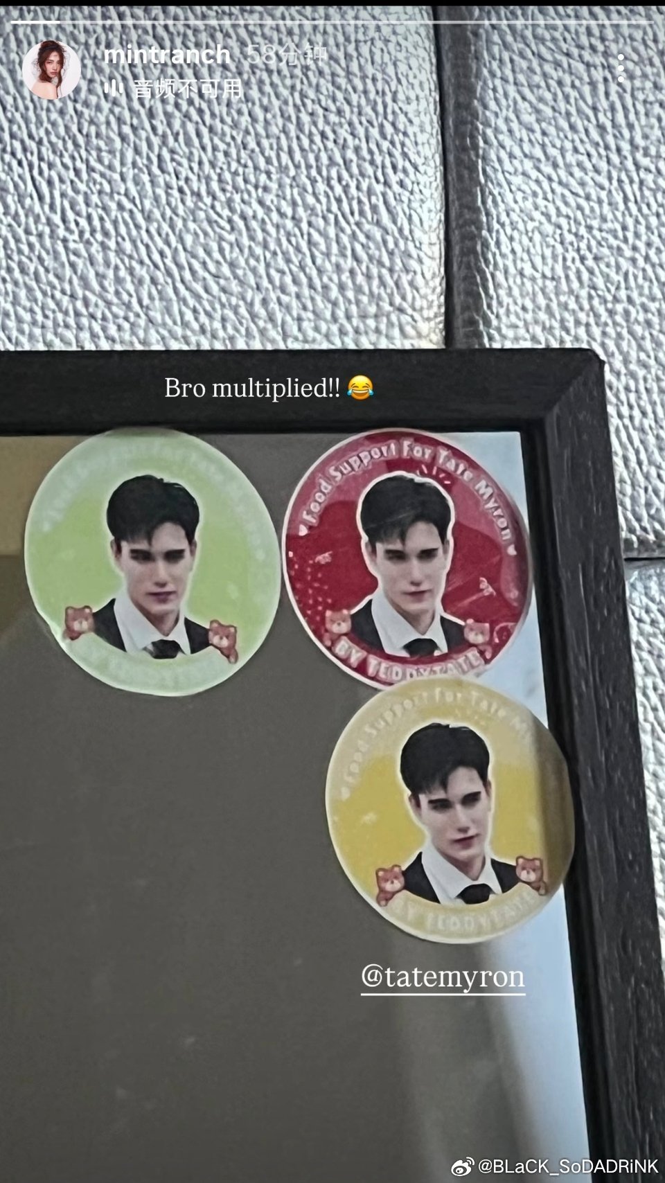 Allysa妹子今天和小薄荷在一个剧组拍戏？🐶3️⃣今年开的剧都搞得太神秘了！