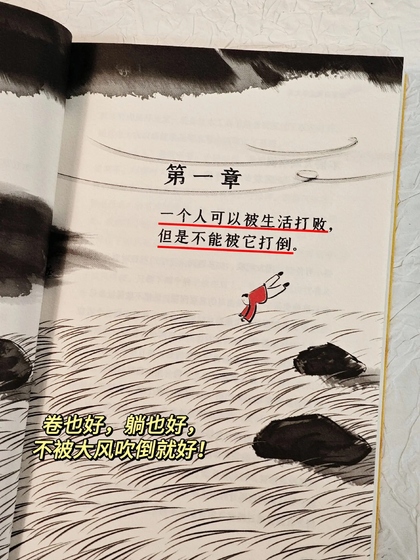 再次被莫言老师的文字狠狠戳到！请珍惜你的低谷期，躺也好，卷也罢，只要不...