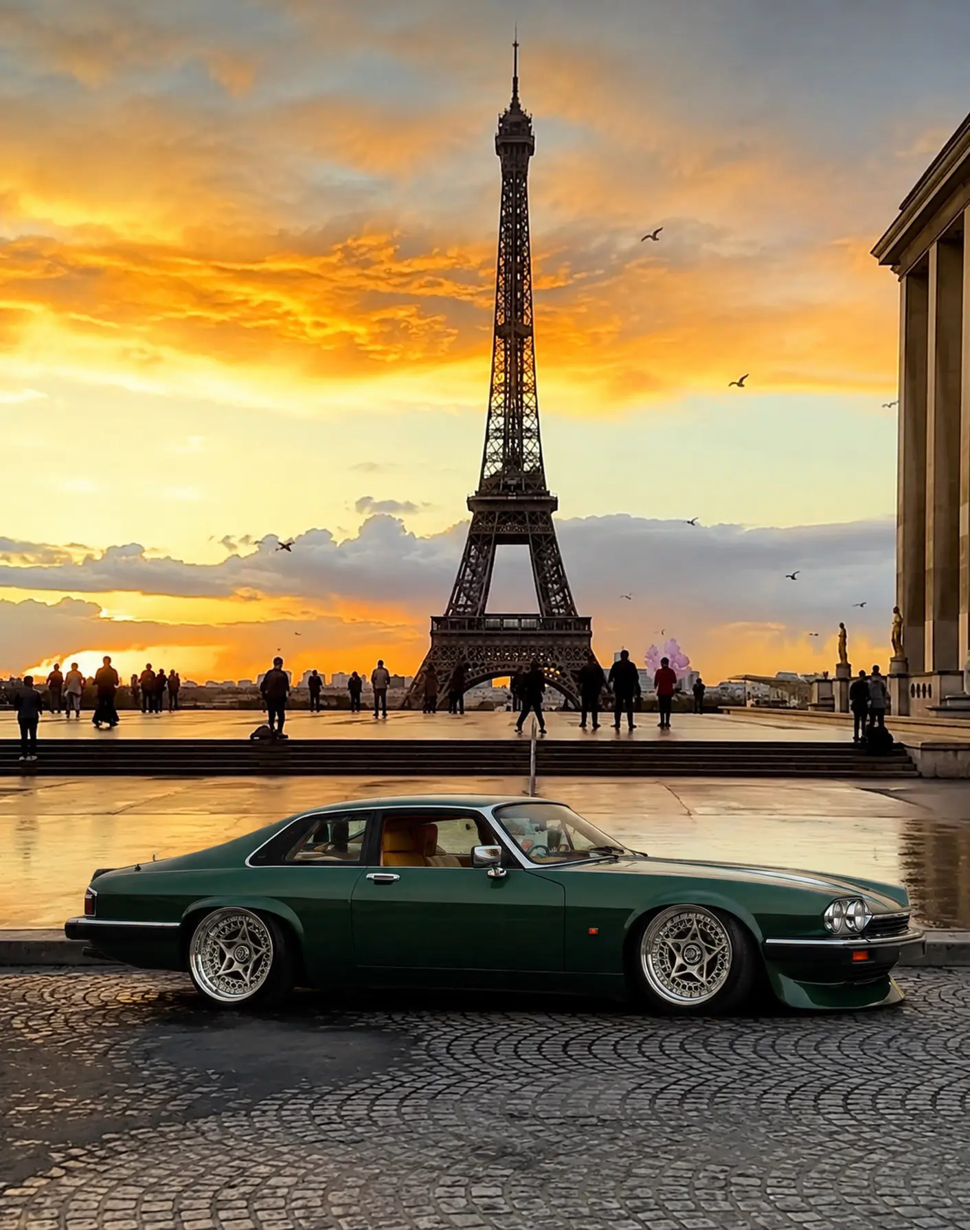 Jaguar XJS，捷豹40年前的作品。