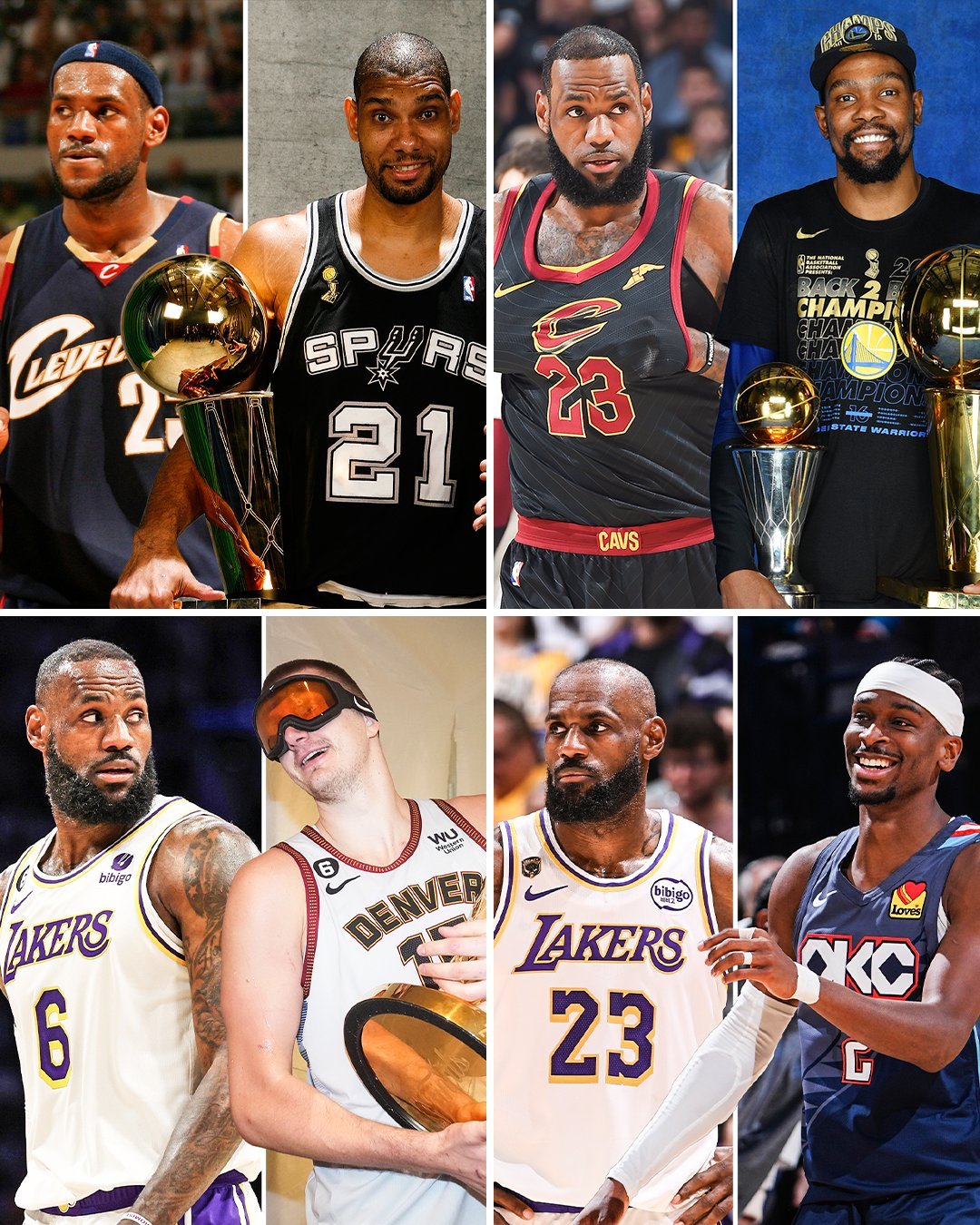 前三次横扫詹姆斯的球队都是最终的总冠军，那么今年NBA季后赛