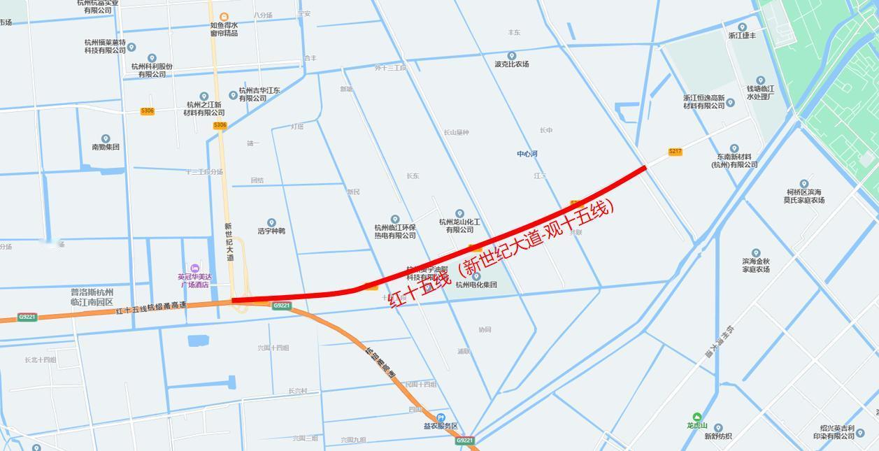 钱塘区的路名颇具特色：红十五线、观十五线……知道其由来的说说。