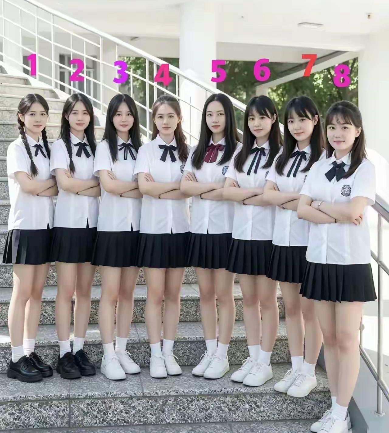 以你的眼光，哪位是校花？