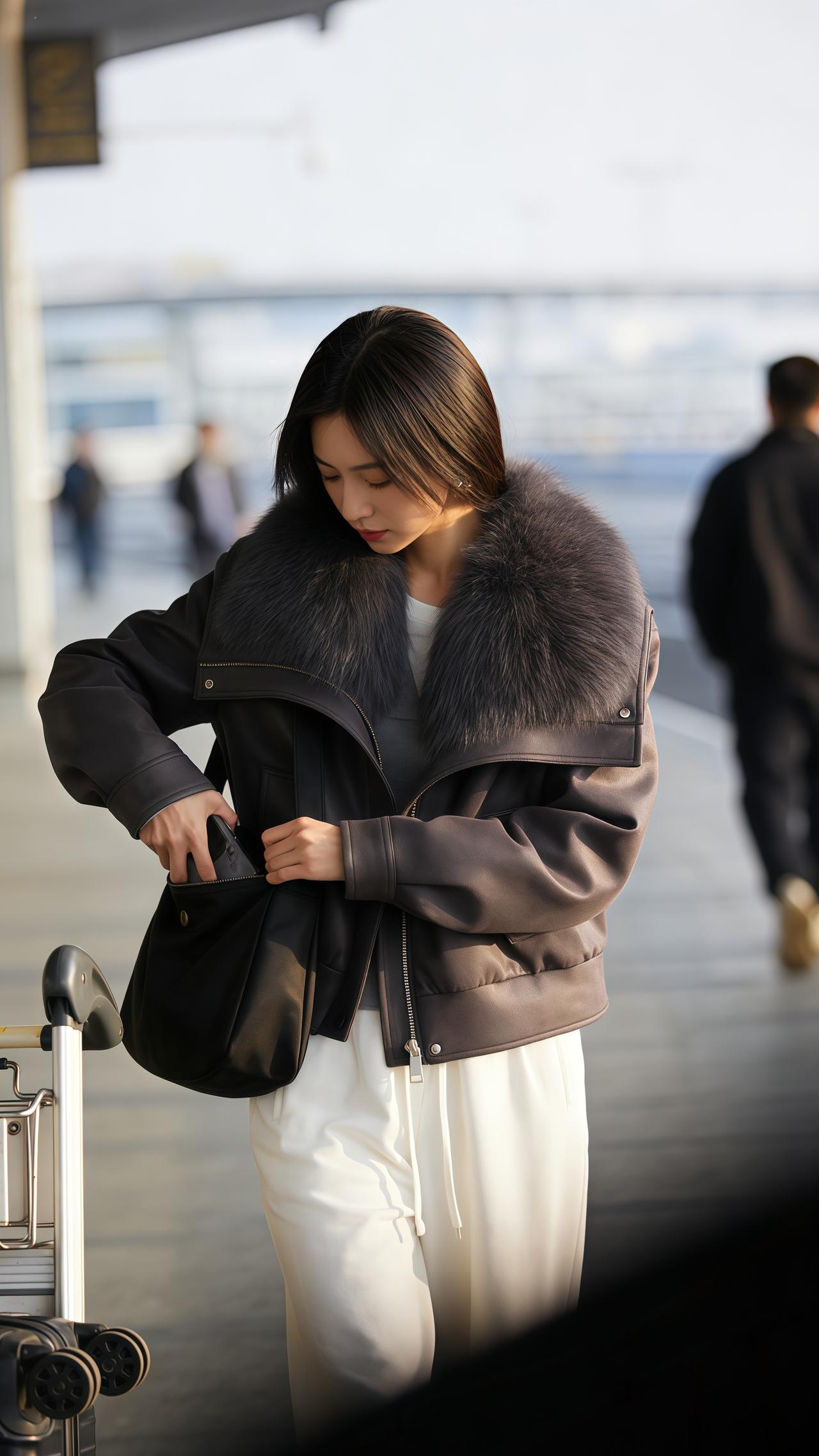 穿搭 外套穿搭 高级穿搭 冬季穿搭 这也太好看了