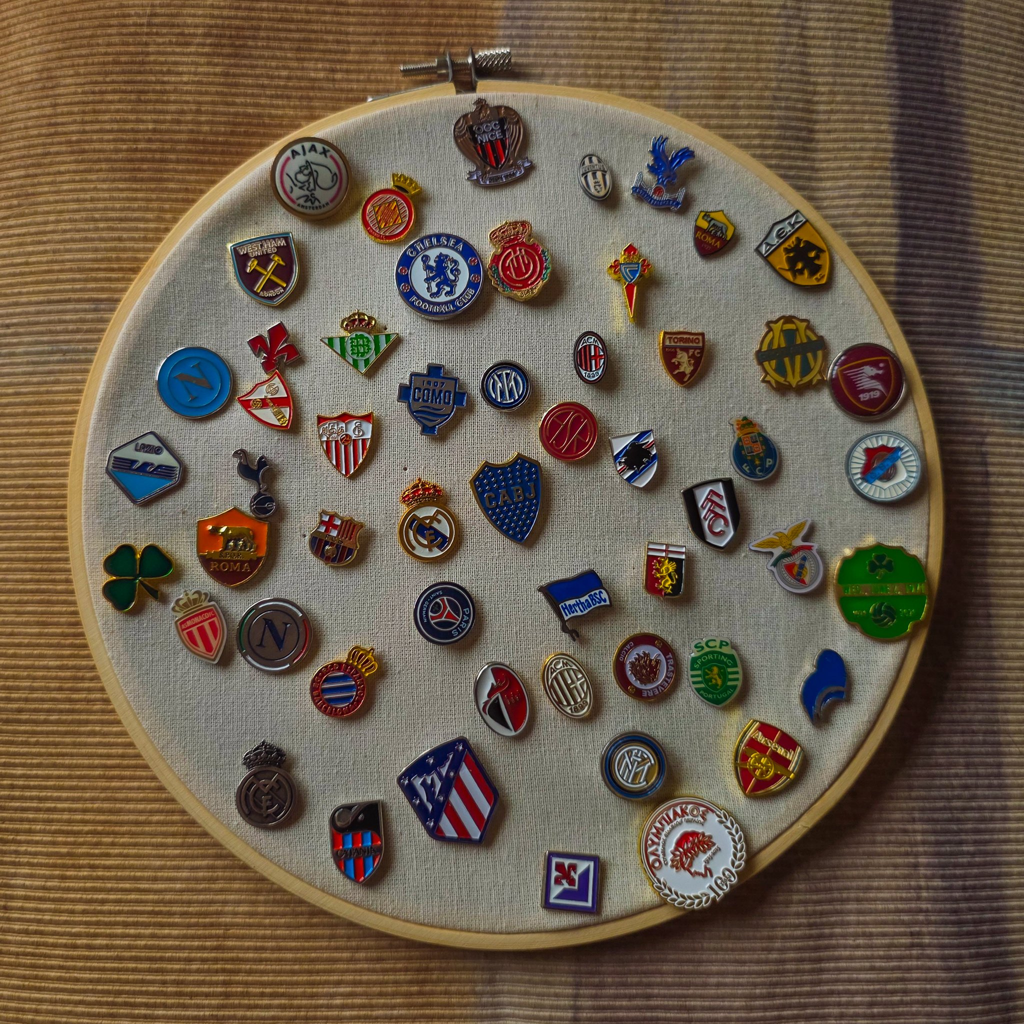 这些队徽，你认得全吗？ 