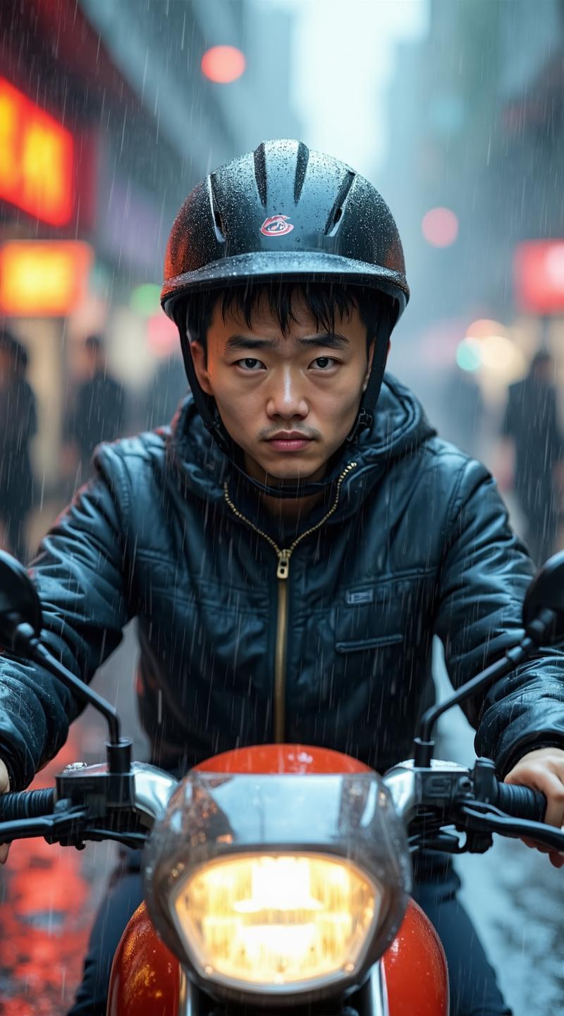 近日，为了在晚高峰送餐时保持清醒，深圳36岁的外卖员胡先生（化名），在短时间内连