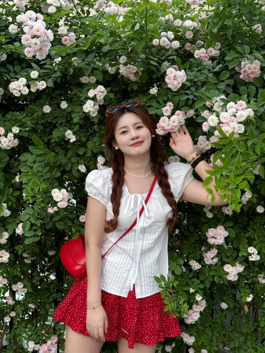 微胖穿搭|🌿啊啊啊夏日甜美好显瘦！好喜欢～