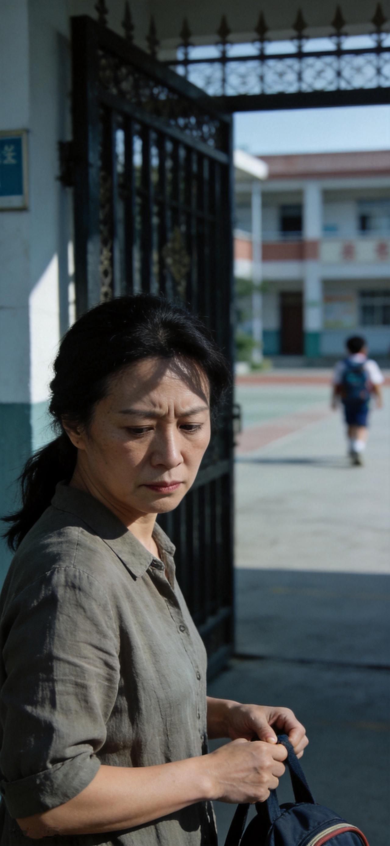送娃开学后，校门口转身的那步，全是藏不住的焦虑
送娃踏进校园的那一刻，很多家长的