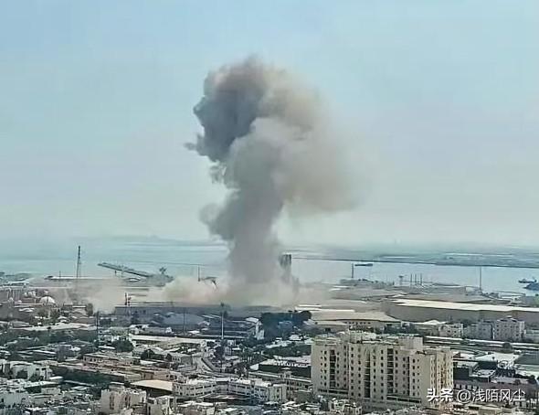 伊朗对美国在阿联酋阿布扎比、卡塔尔多哈的美军基地发动新一轮袭击。 ​​​