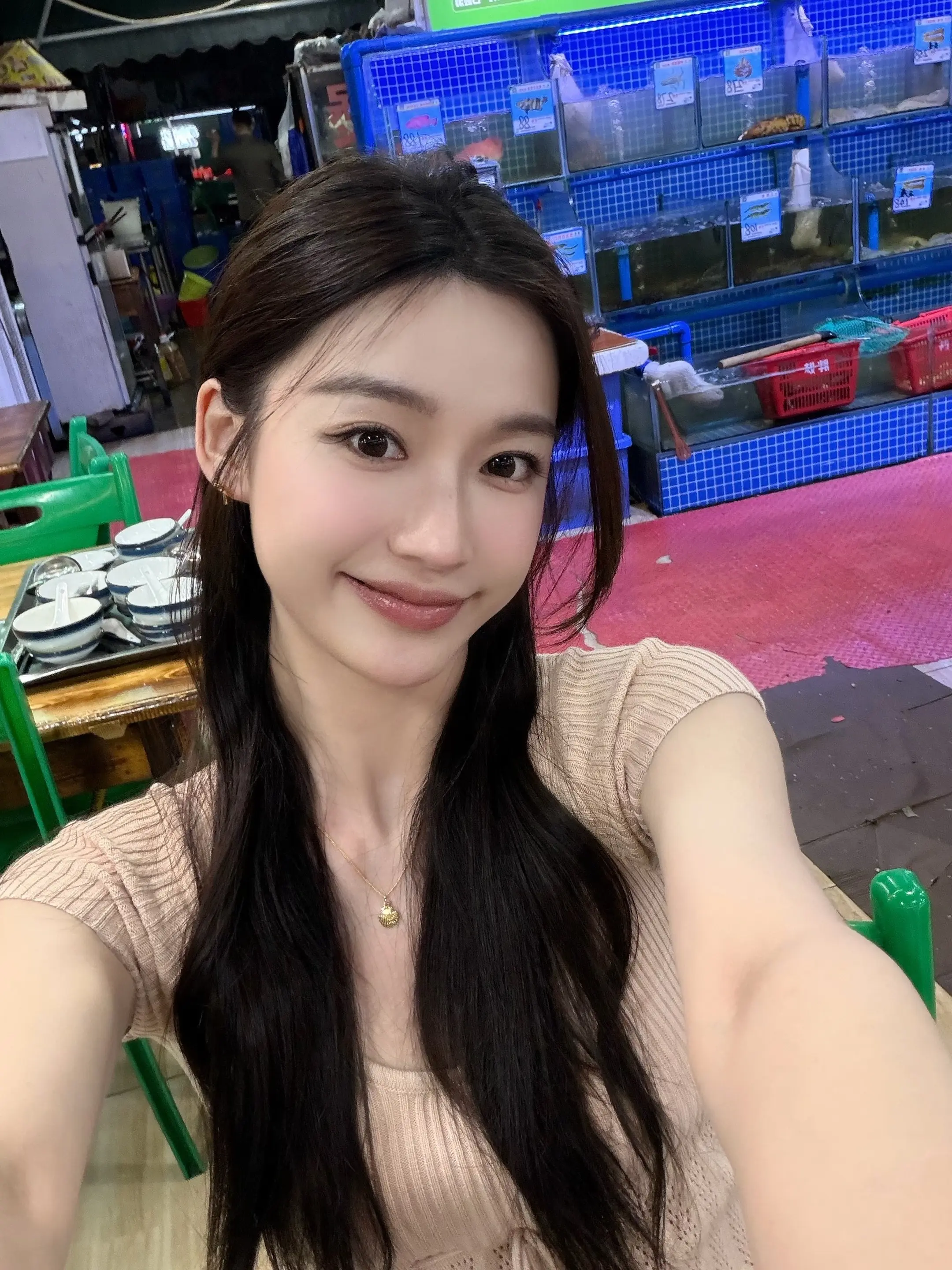 每天开心就会每天漂亮。终于要见面啦～