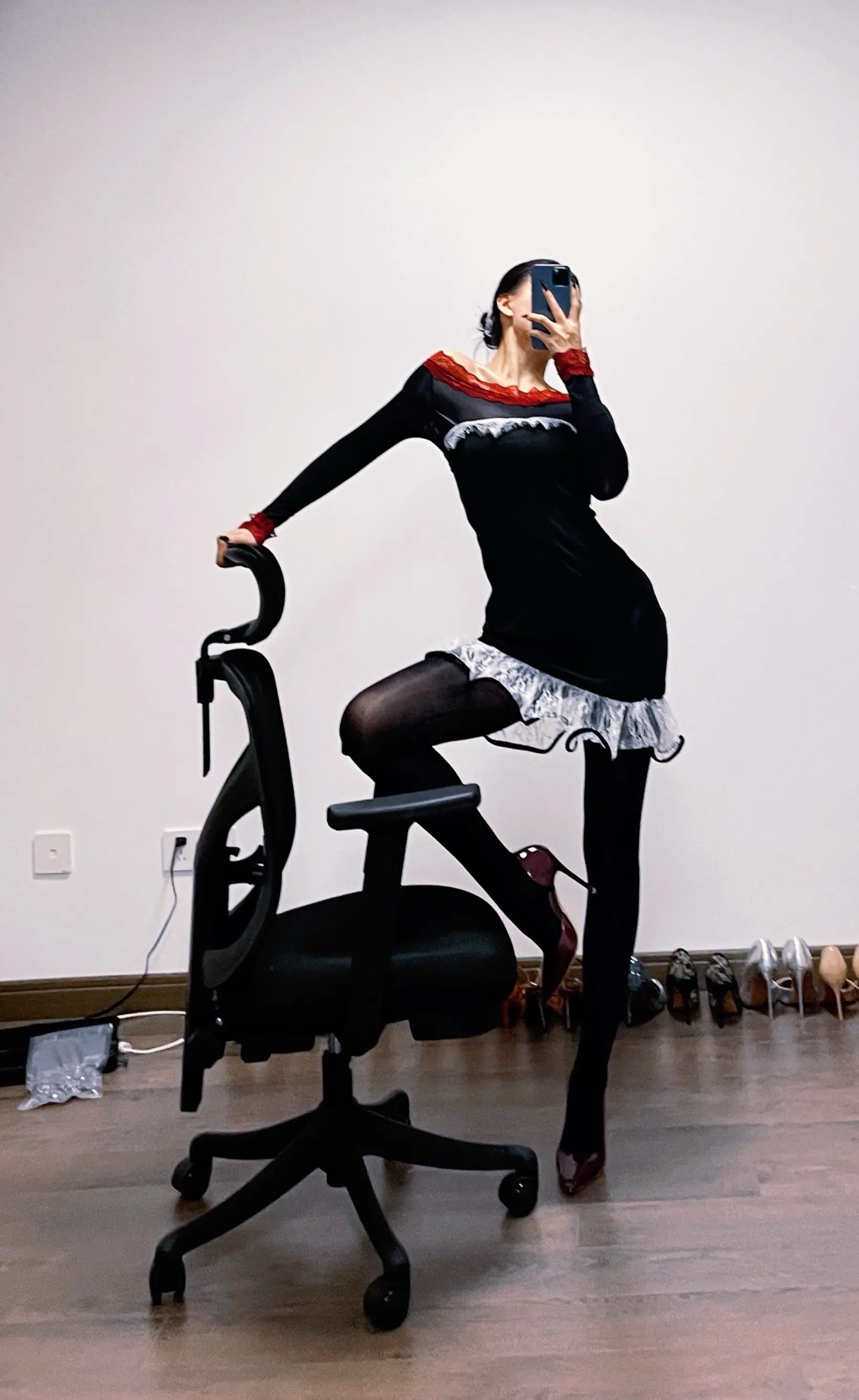 黑 腿精本精 红