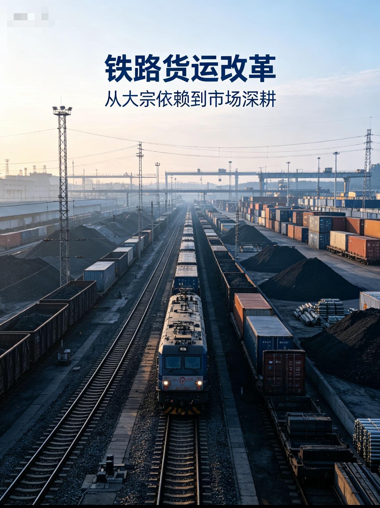 最近全网都在聊铁路改革，客运优化、货运革新，各种政策不断落地。
 
很多人觉得，