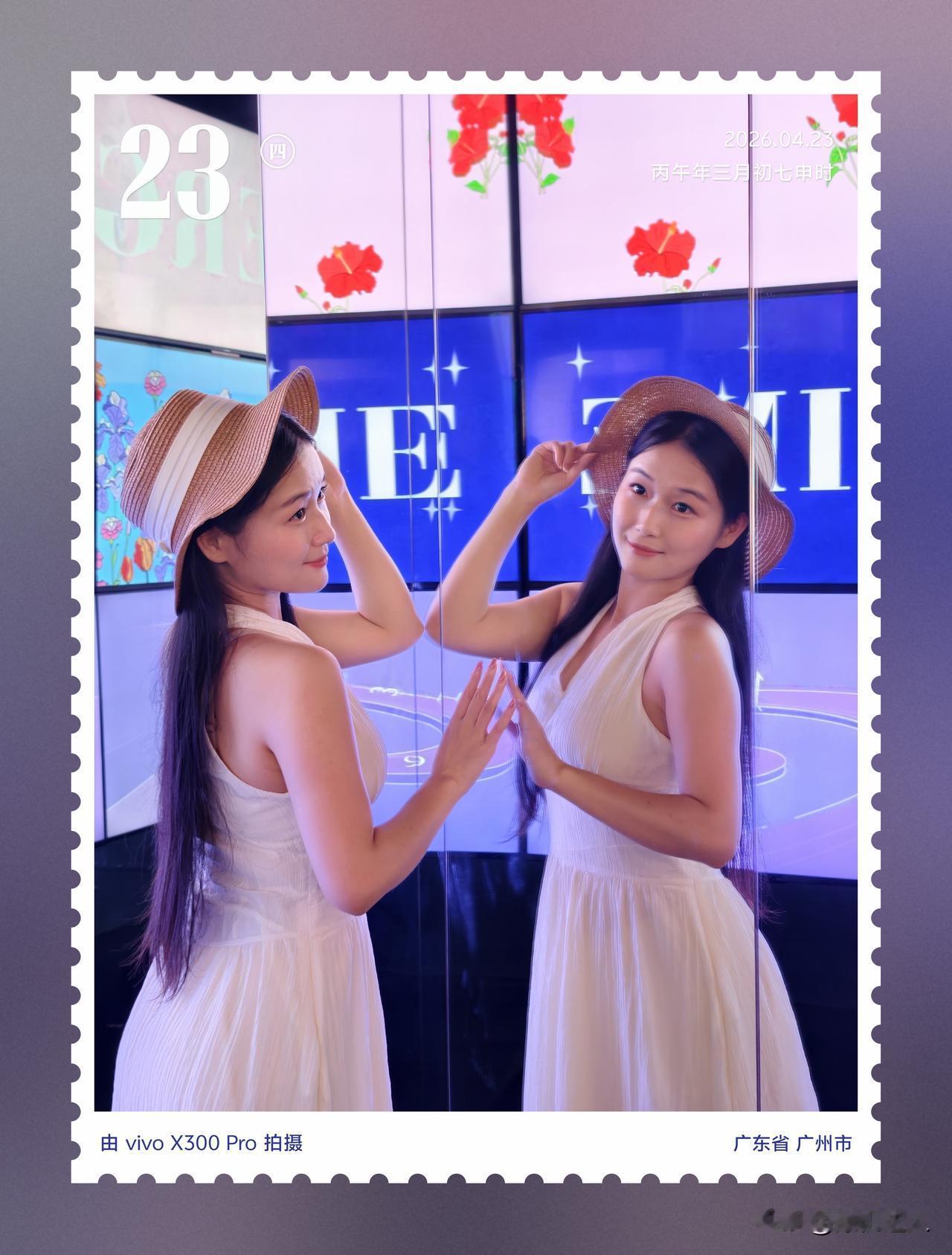 华为和vivo哪个拍照好先给你们看一组vivo拍的人像，满分100，你们打几分？