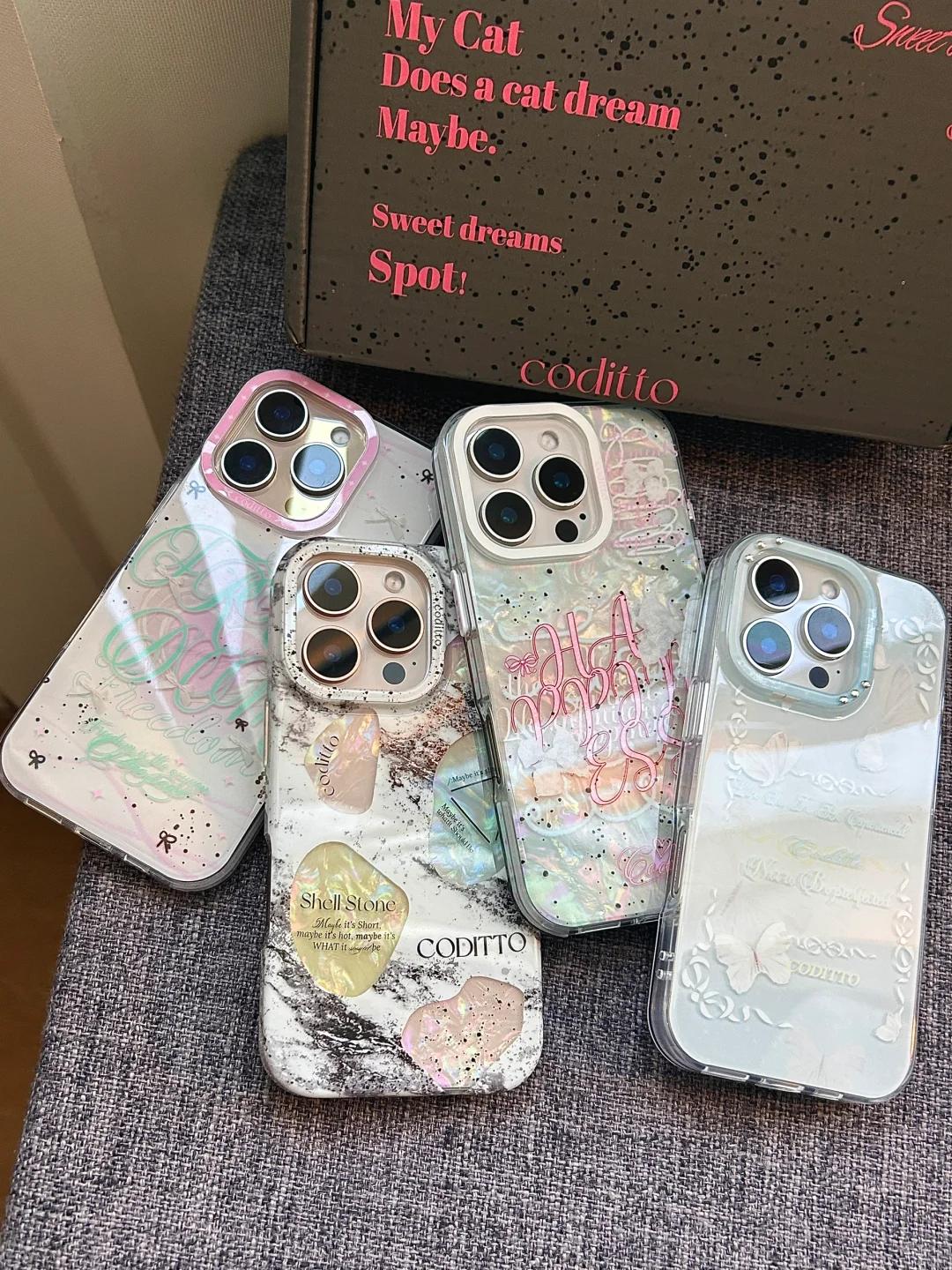 很喜欢的4款ins风氛围感高颜值手机壳耶！！！