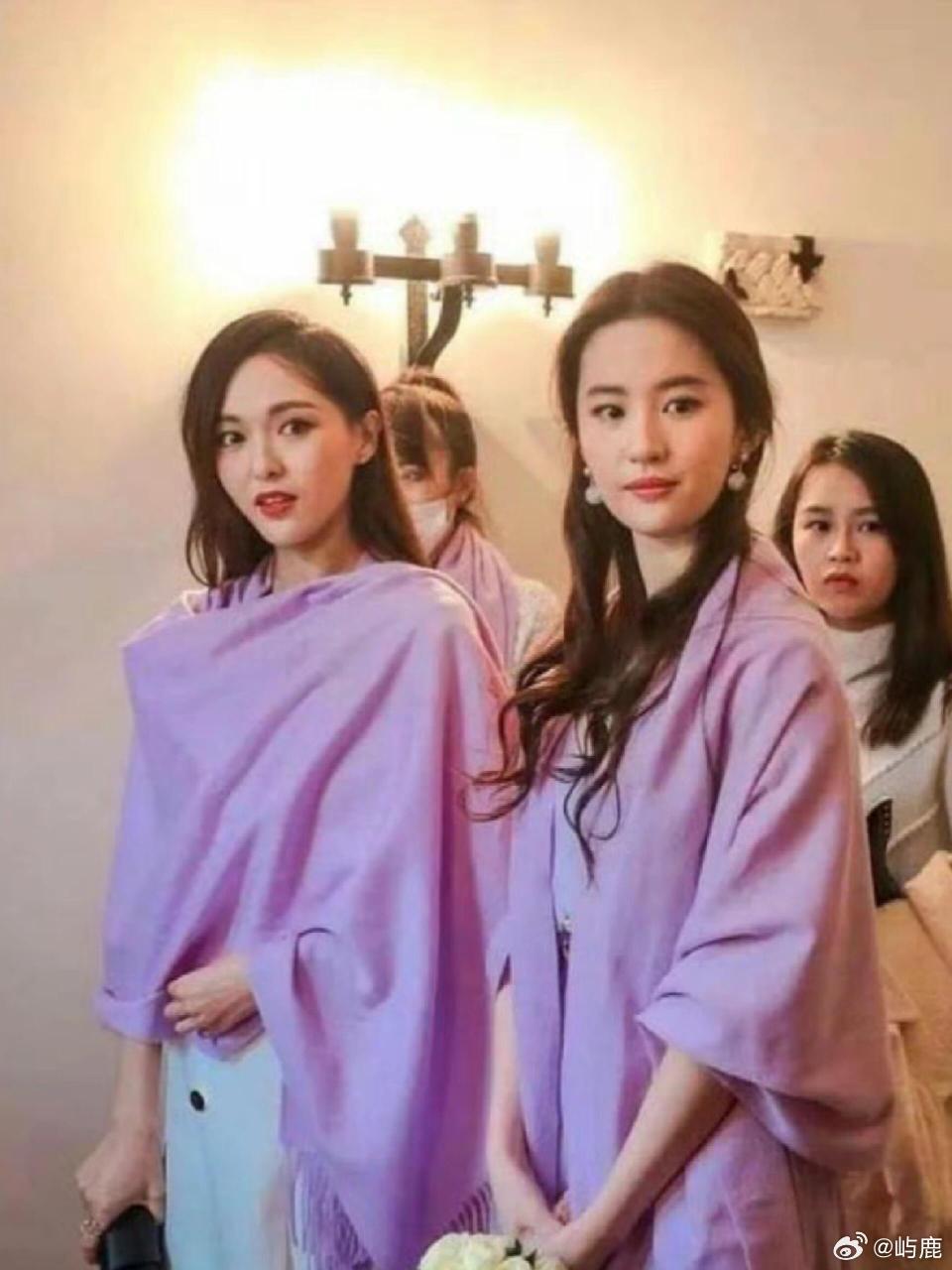 “刘亦菲第一次当伴娘” ​​​