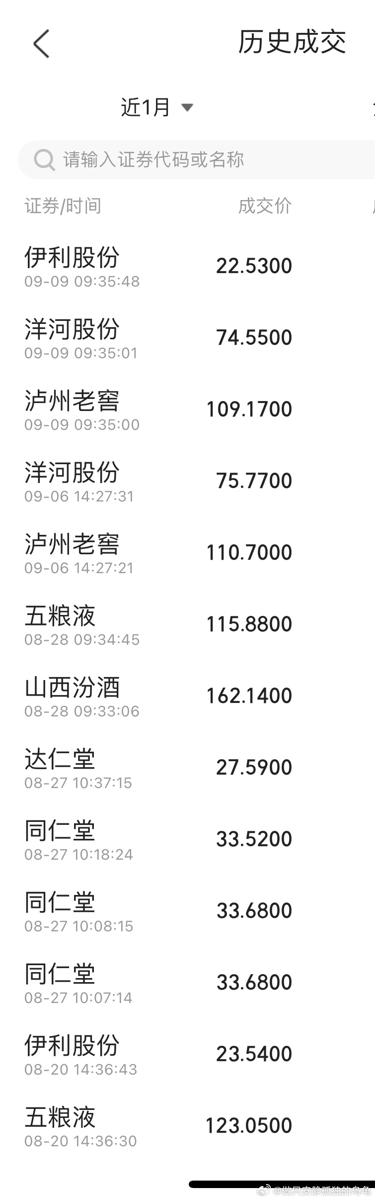 乌龟只有用连续20多天的买入，来表示对市场人心变化的不满，没有一笔是沽出的，早就